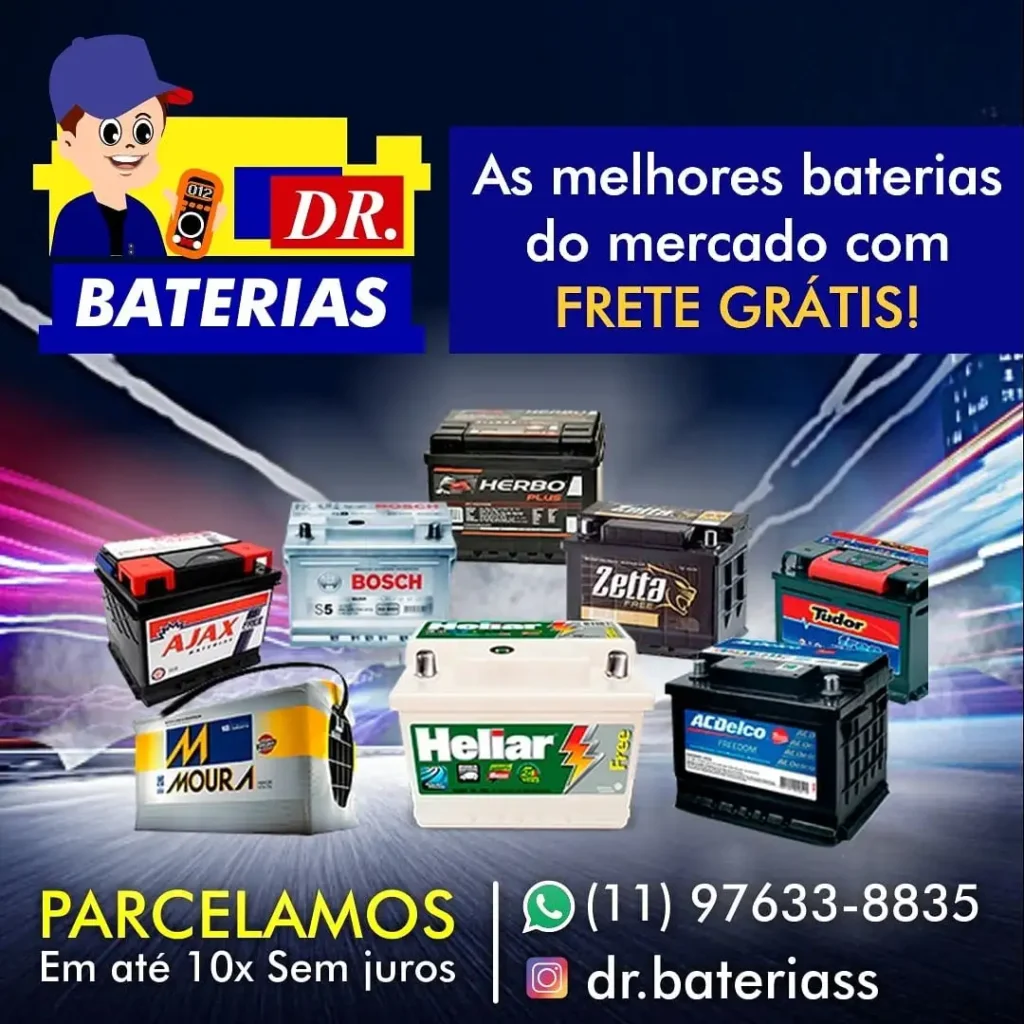 Dr Baterias - Baterias em Cotia