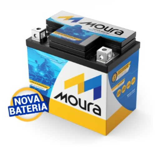 Bateria Moto Moura 5ah 12v