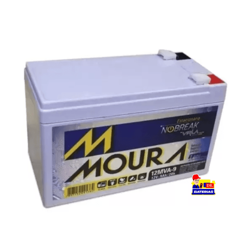 Bateria Nobreak Moura 12v 12mva-9